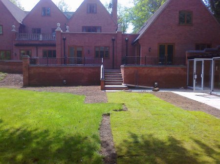 Solihull Tree Surgery - KSD Treeworks - Turfing